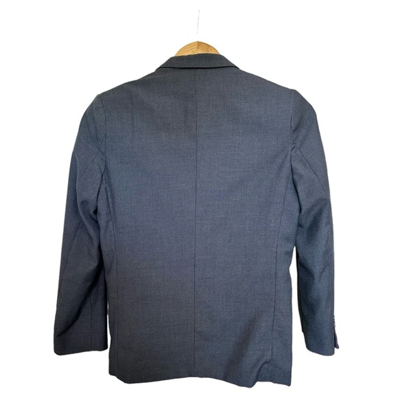 Calvin Klein Boys Gray Suit Jacket Single Breasted 2 Button Size 12 Regular - Picture 7 of 14